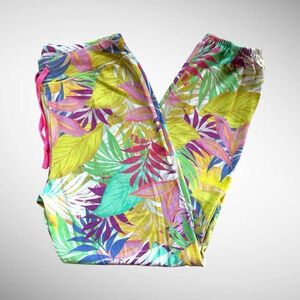 Sundry Tropical Print Sweatpants Size 2 (Medium)